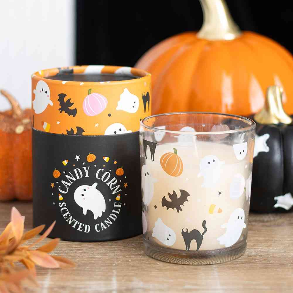 Something Different - Sweet and Spooky Candy Corn Geurkaars - Multicolours
